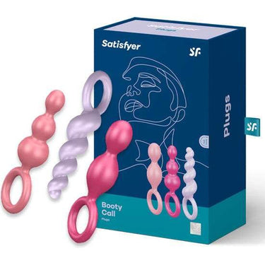 Set di 3 Plug Anali in Silicone ipoallergenico per Sensazioni Diverse